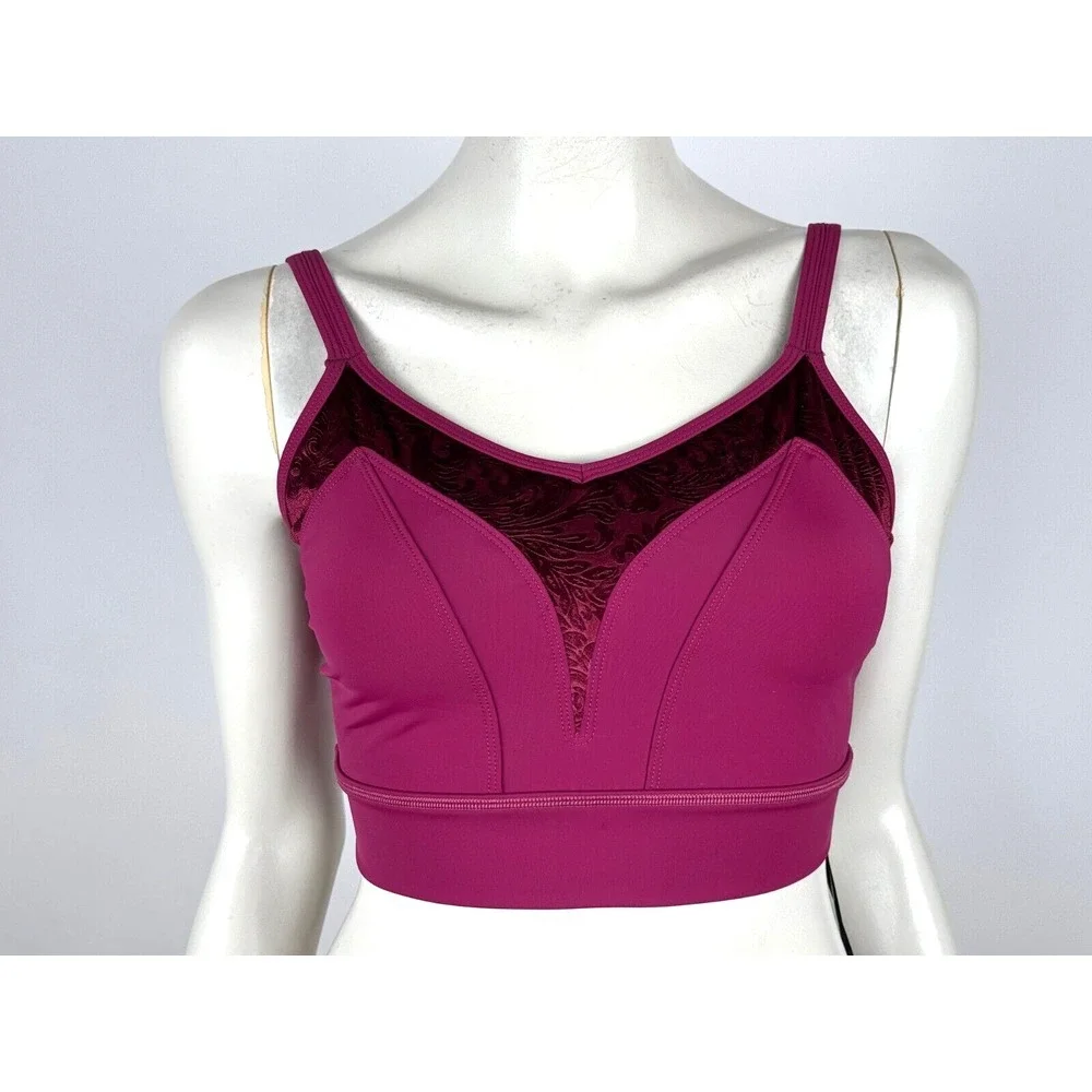 Dance De Paris 2 Pc Valentina Shorts & Crop Top Claret Girl 12 NWT Stretch Nylon